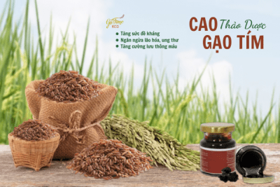 Cao gạo tím thảo dược